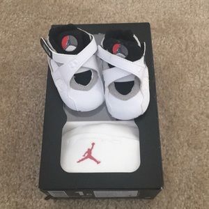 Baby Jordan  hat and sneakers bundle